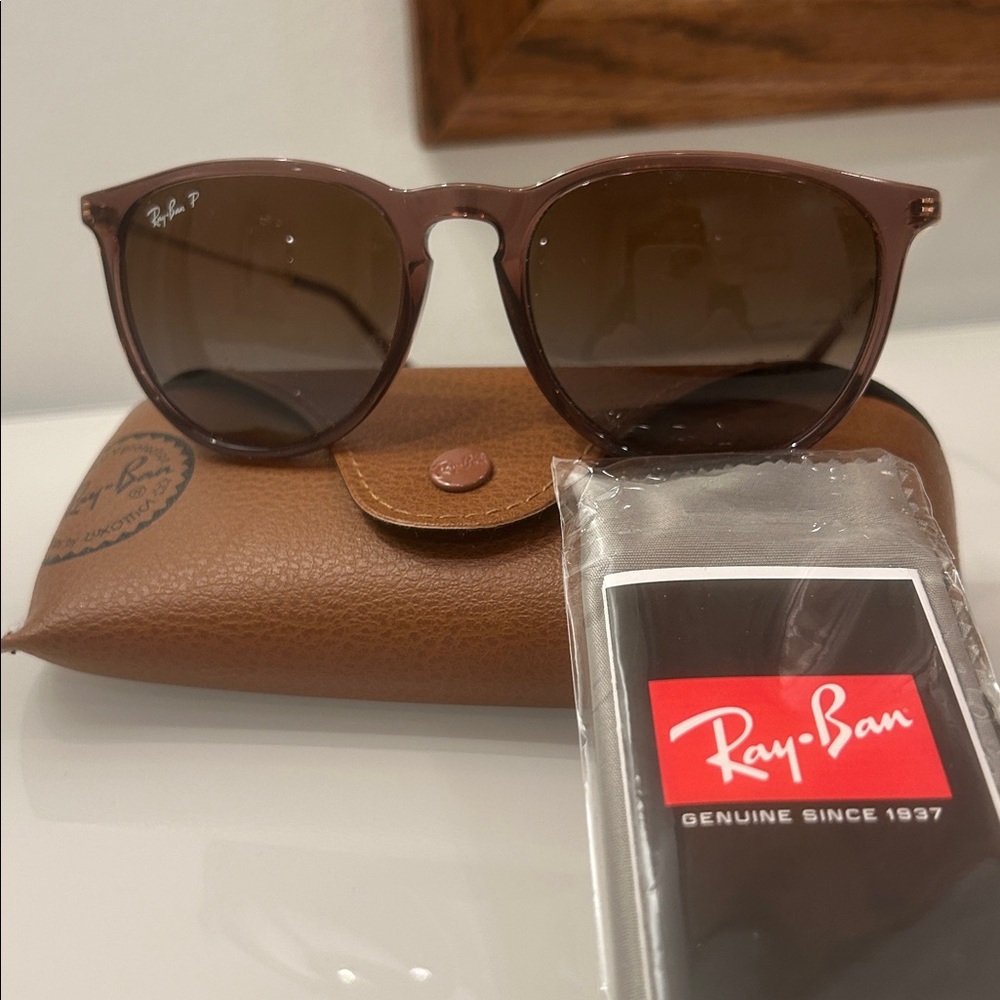Women’s Ray-Ban ERIKA RN4171 Brown Sunglasses